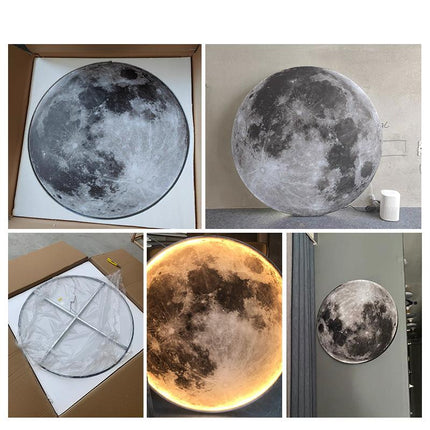 Moderne ronde maan wandlamp LED