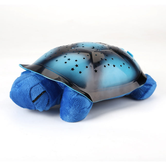 Schildpad nachtlamp met sterrenhemel projector