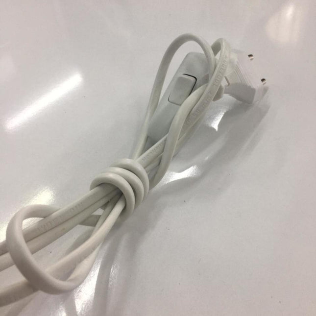 Witte tafellamp met blauwe walvis print