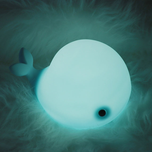 Schattig walvis nachtlampje voor baby's