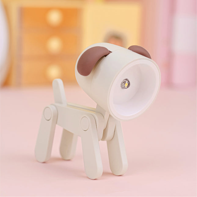 Opvouwbaar mini LED nachtlampje hond