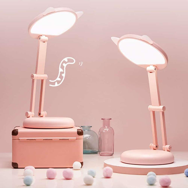 Kawaii kat bureaulamp voor de kinderkamer