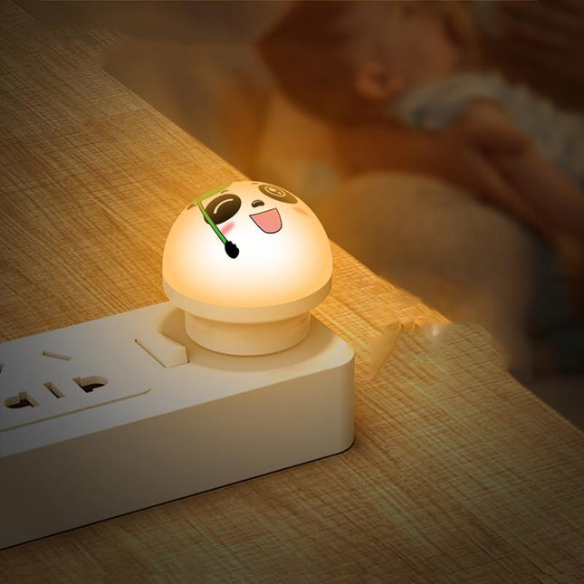 Panda nachtlampje LED voor het stopcontact