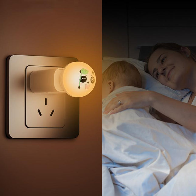 Panda nachtlampje LED voor het stopcontact