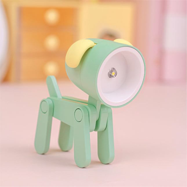 Opvouwbaar mini LED nachtlampje hond