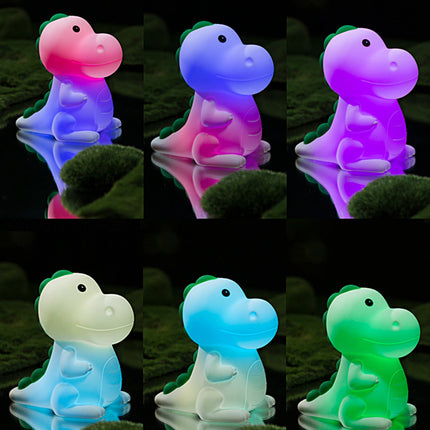 Dinosaurus nachtlampje USB met touch bediening