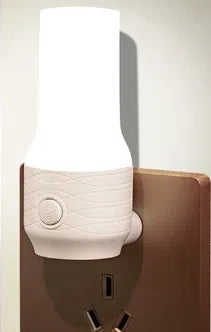 Modern roze LED nachtlamp voor stopcontact