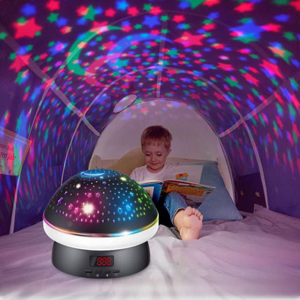 Paddenstoel nachtlamp met sterrenhemel projector