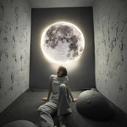 Moderne ronde maan wandlamp LED