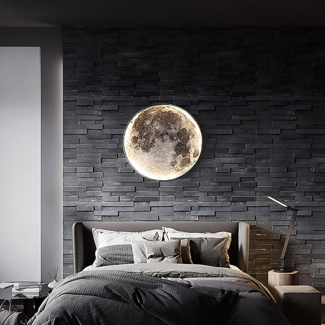Moderne ronde maan wandlamp LED