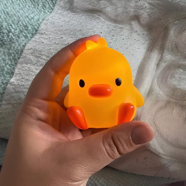Set van drie schattige eendjes nachtlampjes
