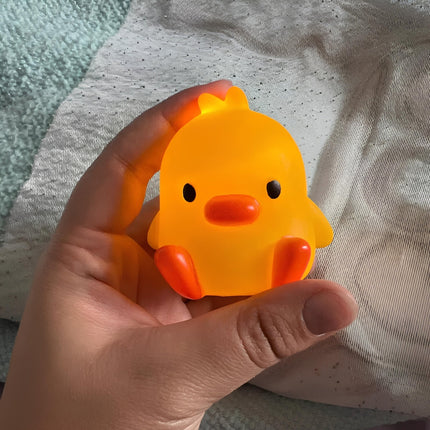 Set van drie schattige eendjes nachtlampjes