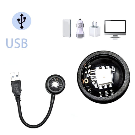 Mini USB projector zonsondergang sfeerlicht