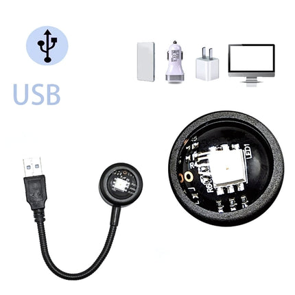 Mini USB projector zonsondergang sfeerlicht