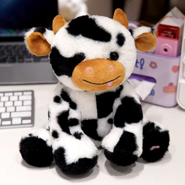 Lichtgevende pluche koe knuffel kinderkamer