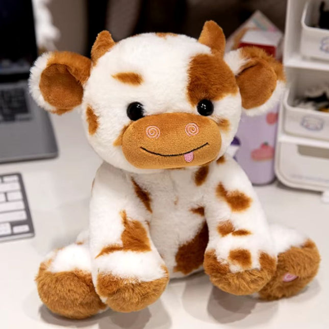 Lichtgevende pluche koe knuffel kinderkamer