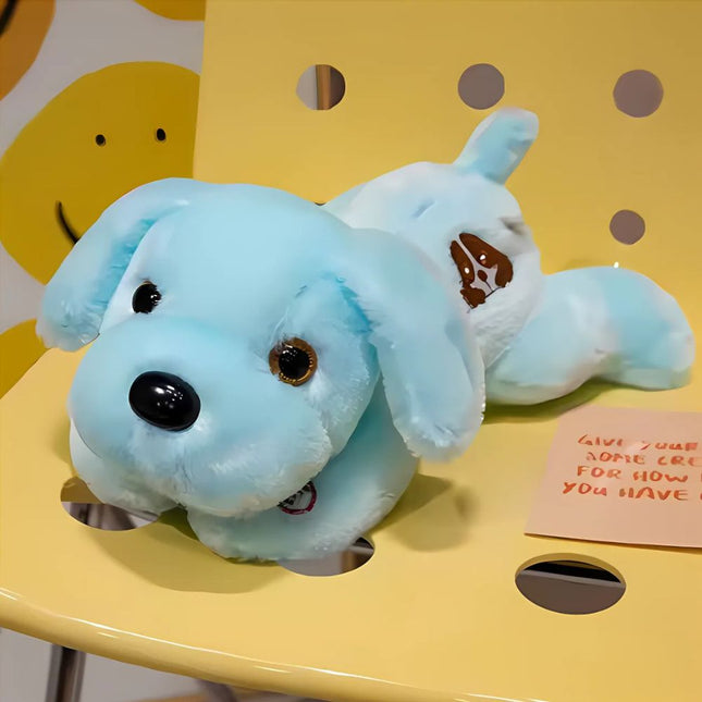 Lichtgevende pluche hond knuffel kinderkamer
