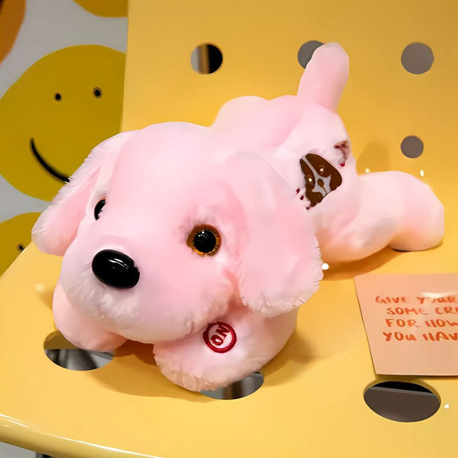 Lichtgevende pluche hond knuffel kinderkamer