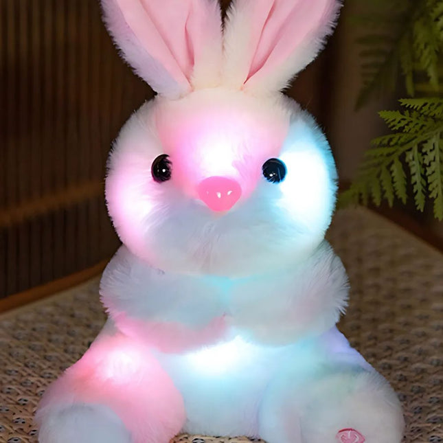 Schattig konijn knuffel nachtlampje voor kinderen