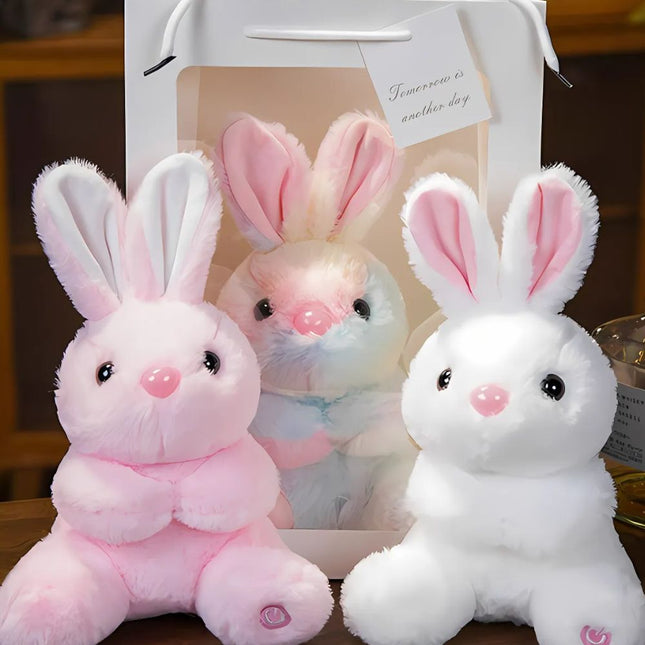 Schattig konijn knuffel nachtlampje voor kinderen