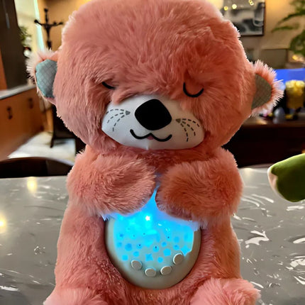 Pluche otter knuffel met nachtlampje