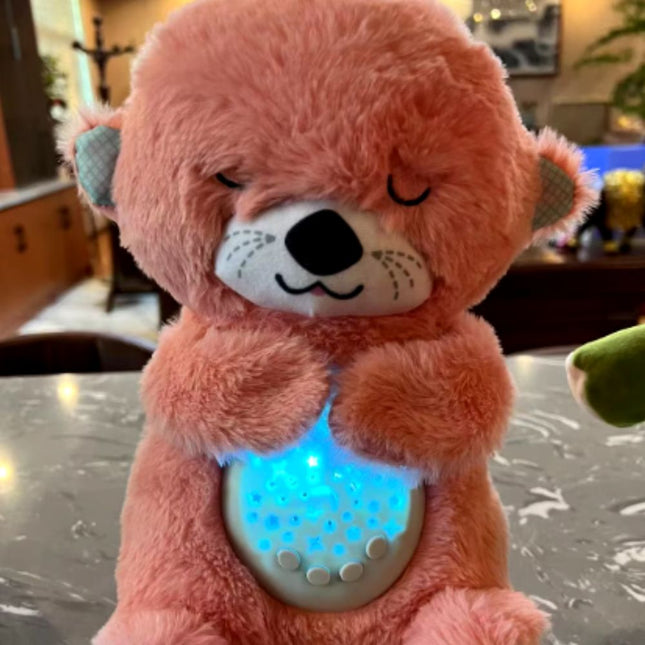 Pluche otter knuffel met nachtlampje