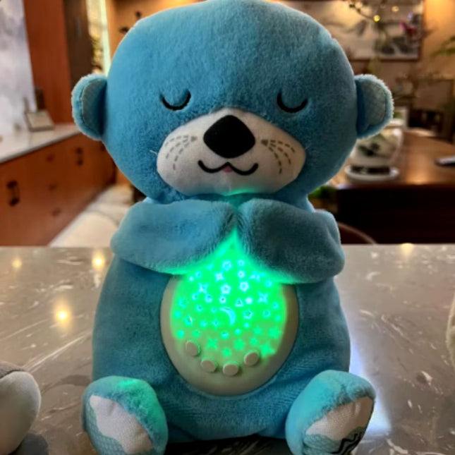 Pluche otter knuffel met nachtlampje