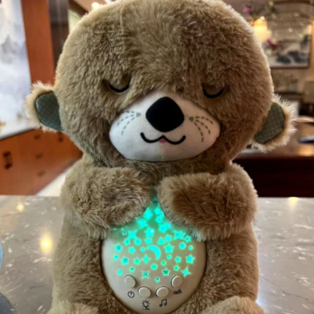 Pluche otter knuffel met nachtlampje