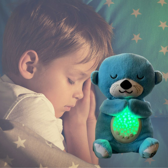 Pluche otter knuffel met nachtlampje