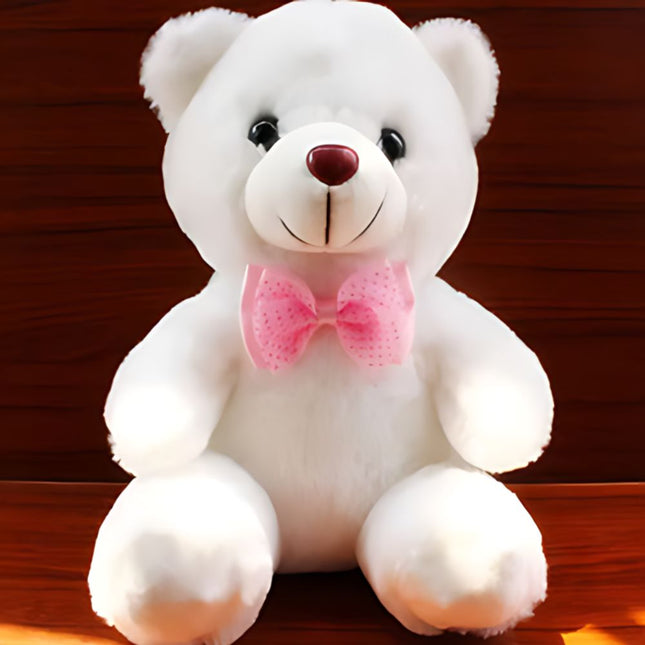Roze lichtgevende teddybeer knuffel