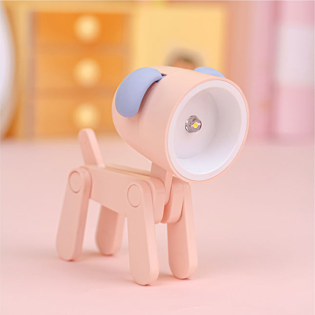 Opvouwbaar mini LED nachtlampje hond