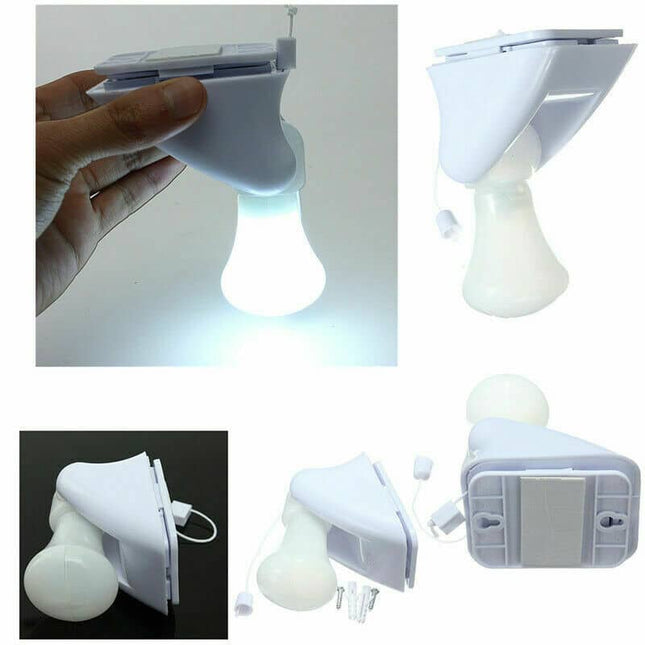 Draagbare LED lamp op batterijen