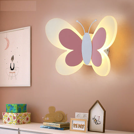 Vlinder Wandlamp voor Meisjes Kinderkamer