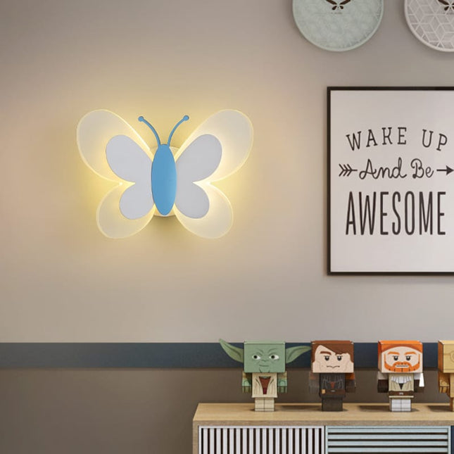 Vlinder Wandlamp voor Meisjes Kinderkamer