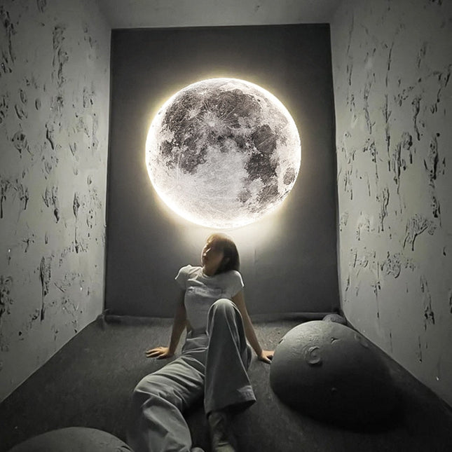 Moderne ronde maan wandlamp LED