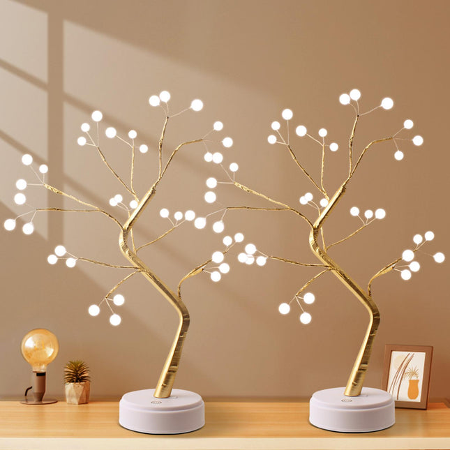 Decoratieve lichtjesboom als sfeerverlichting