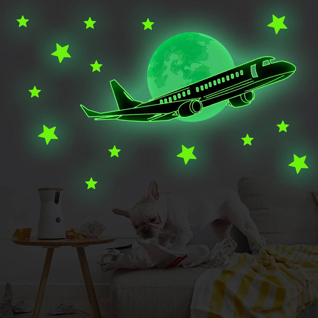 Lichtgevende muurstickers voor de kinderkamer