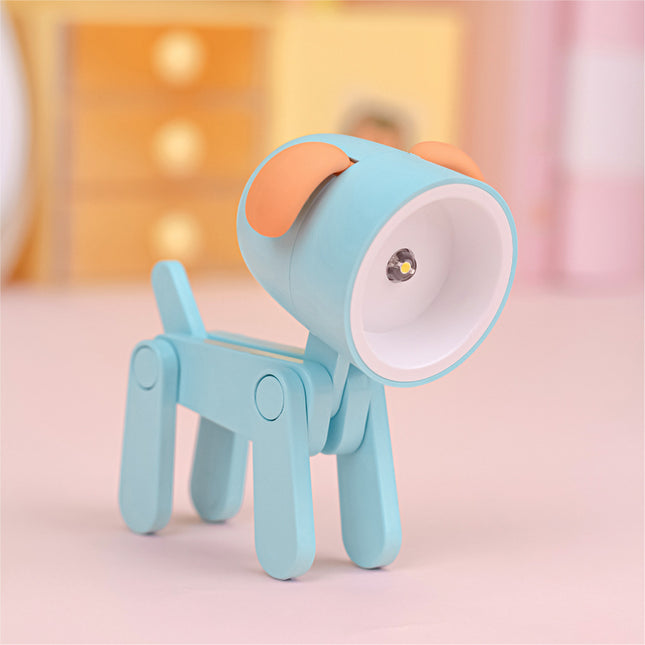 Opvouwbaar mini LED nachtlampje hond