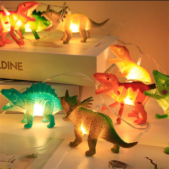 Dinosaurus lichtsnoer voor kinderkamer