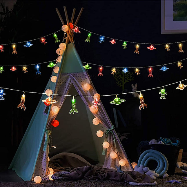 LED Lichtsnoer Ruimte Thema Kinderkamer