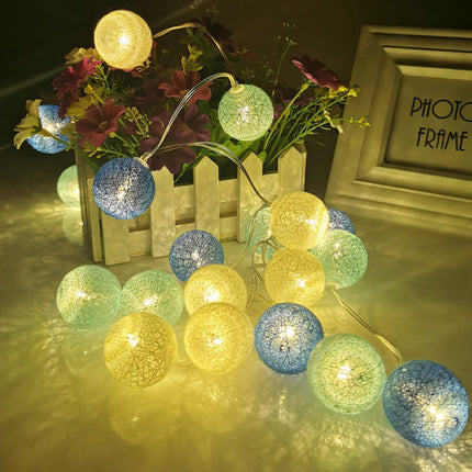 Cotton Ball LED Lichtslinger Decoratie