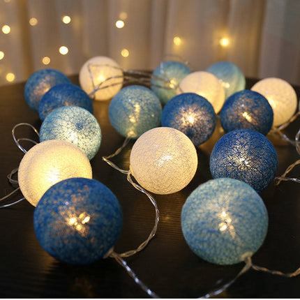 Cotton Ball LED Lichtslinger Decoratie