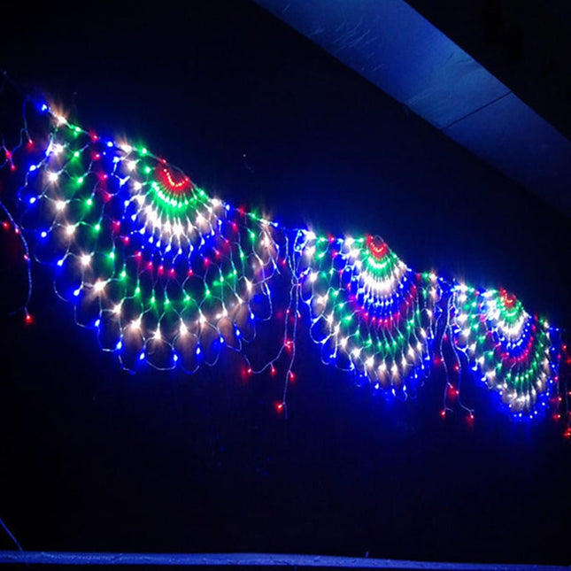 Pauw netverlichting voor buiten decoratie