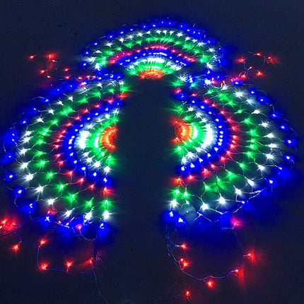 Pauw netverlichting voor buiten decoratie