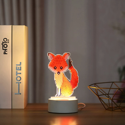 DIY Diamond Painting vos LED lamp