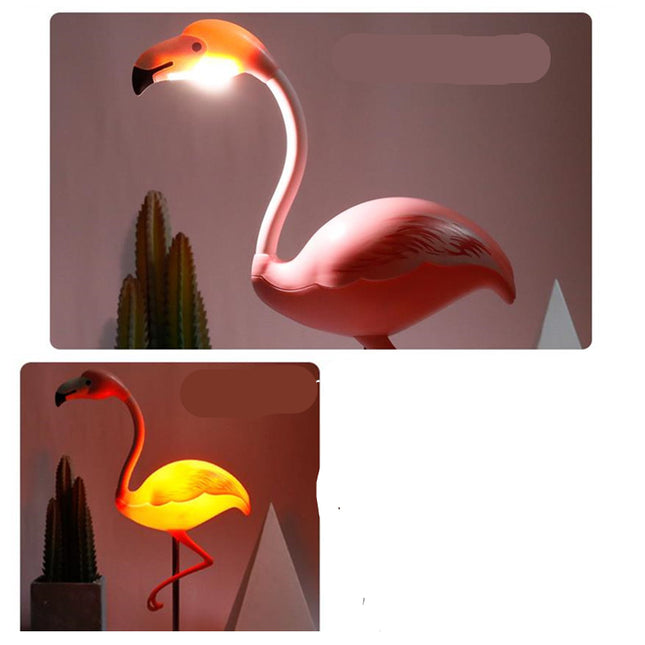 Roze flamingo bedlamp voor meisjeskamer