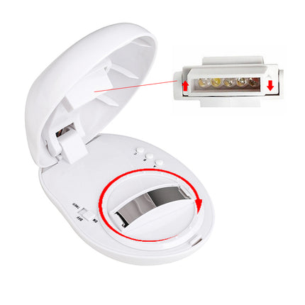 Nachtlamp met regenboog projector voor kinderkamer