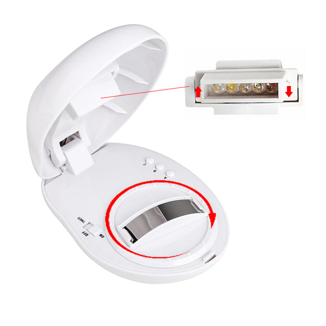 Nachtlamp met regenboog projector voor kinderkamer