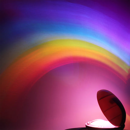Nachtlamp met regenboog projector voor kinderkamer