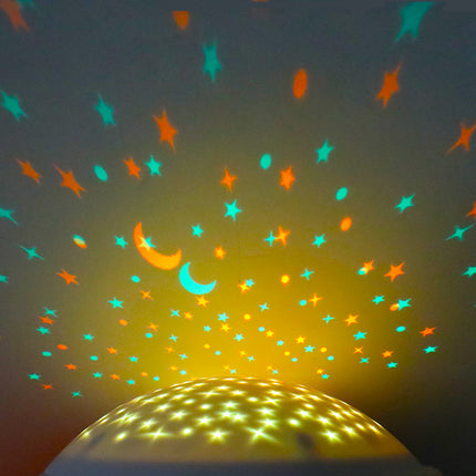 Schildpad knuffel nachtlampje met muziekprojector